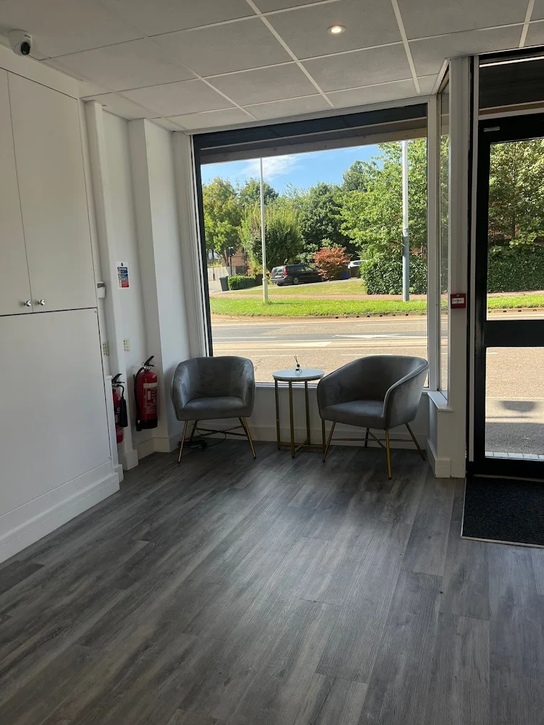 comfortable waiting area
